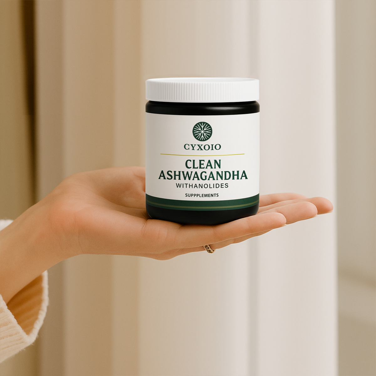 Cyxoio ® Clean Genuine Ashwagandha + Uptake Blend