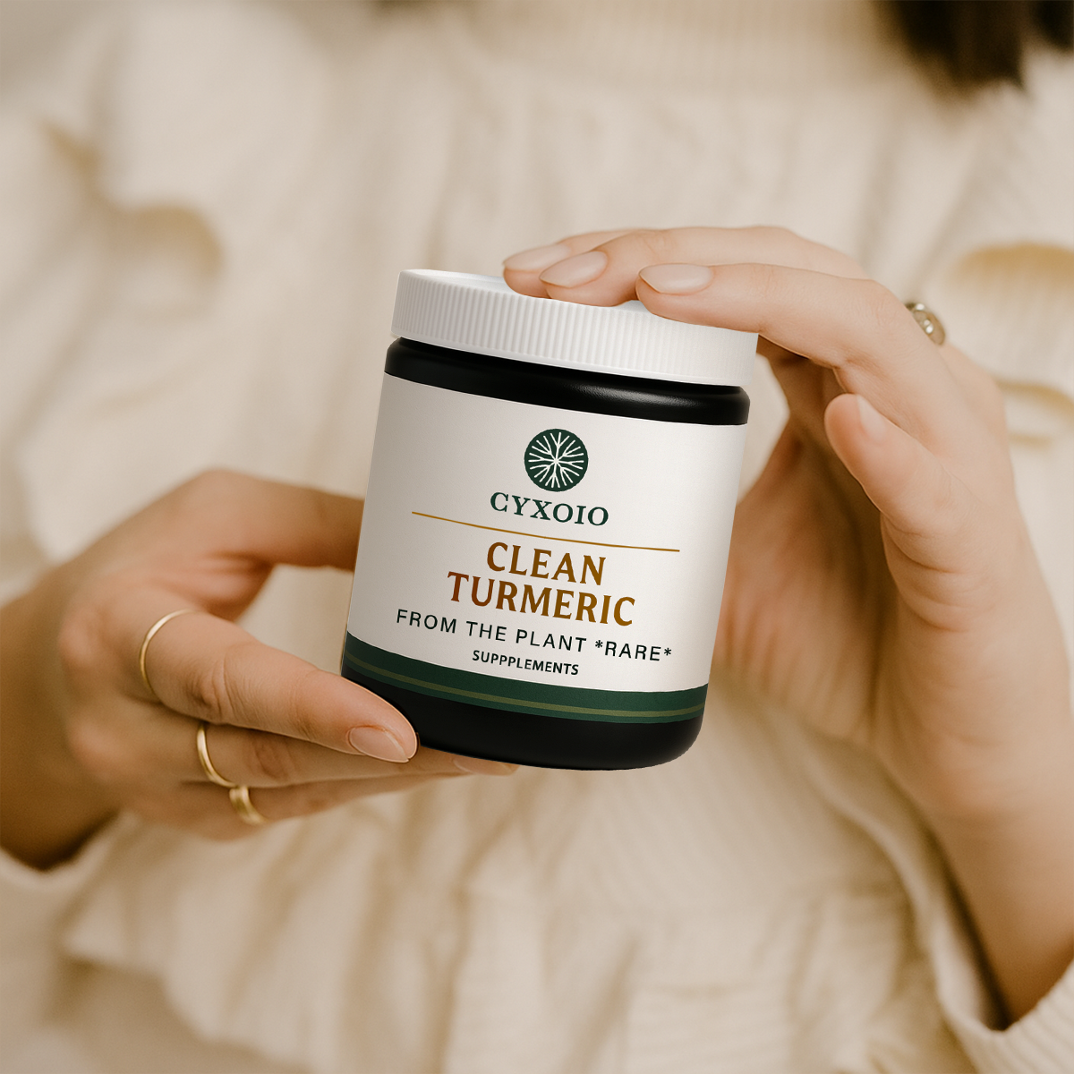 Cyxoio ® Clean Genuine Indian Turmeric Extract + Uptake Blend