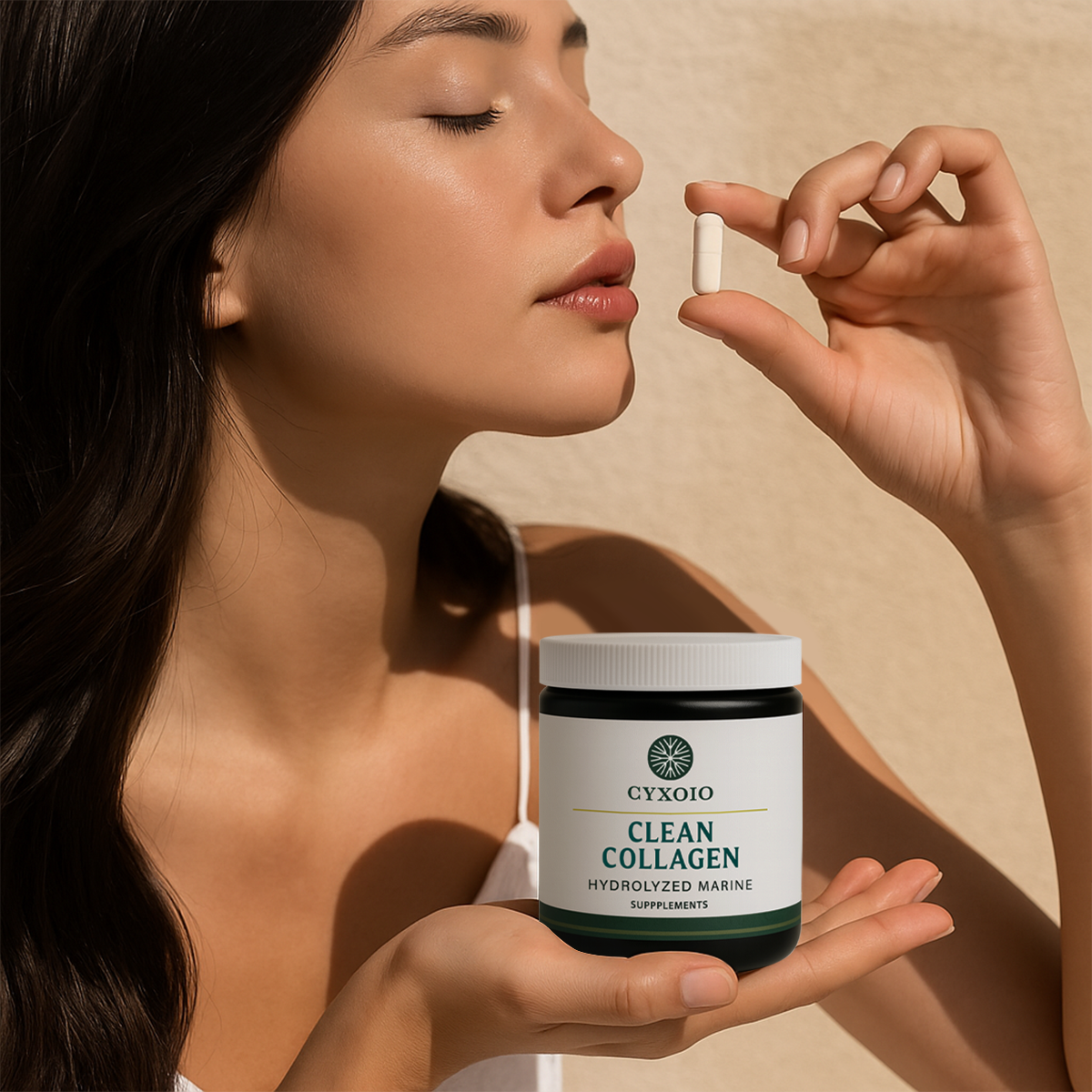 Cyxoio ® Clean Genuine Hydrolyzed Marine Collagen, Low DA 1,000-2,000